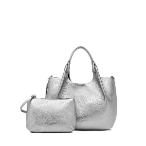 Women Gianni Chiarini Tote Bags* - Bs 9719 - Dua - Dark Silver Beaver