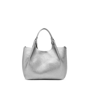 Women Gianni Chiarini Tote Bags* - Bs 9719 - Dua - Dark Silver Beaver