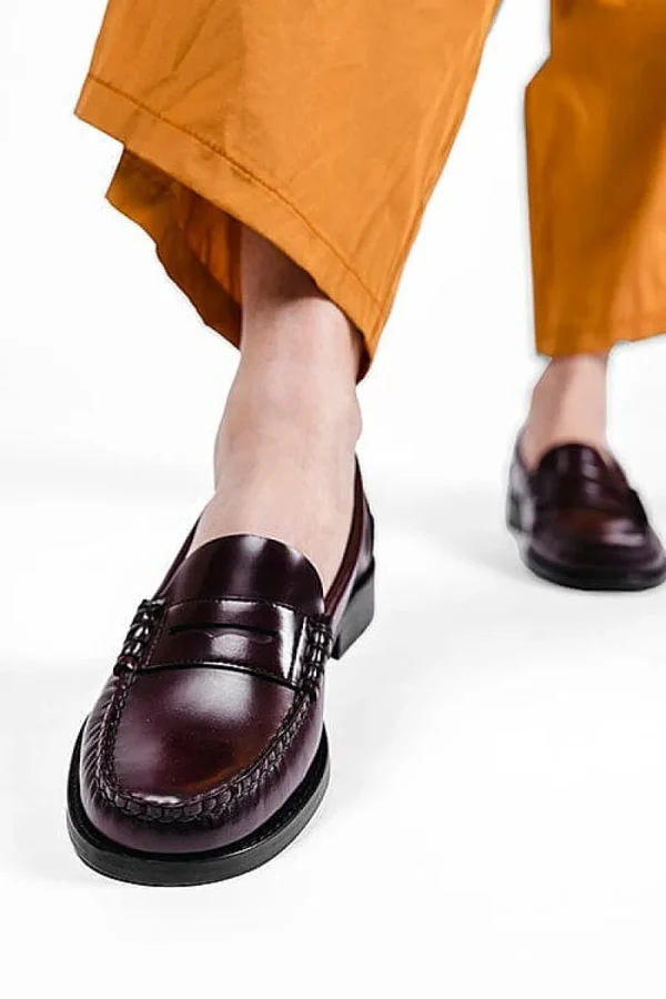 Women GIL's Loafers* - Moccasin 740 - Plum Leather