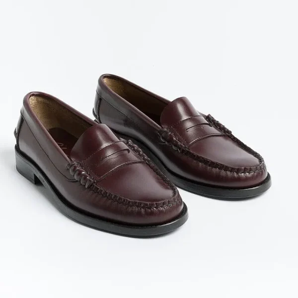 Women GIL's Loafers* - Moccasin 740 - Plum Leather