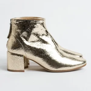 Women HALMANERA Ankle Boots* - Ankle Boot - Bart 05 - Crackle Gold