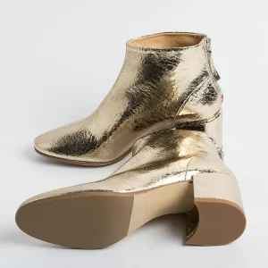 Women HALMANERA Ankle Boots* - Ankle Boot - Bart 05 - Crackle Gold