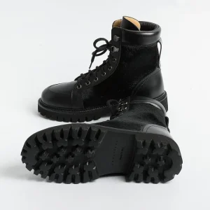 Women HENDERSON - Collezione Donna Combat Boots*Henderson - Amphibian - Tania - Black Calf