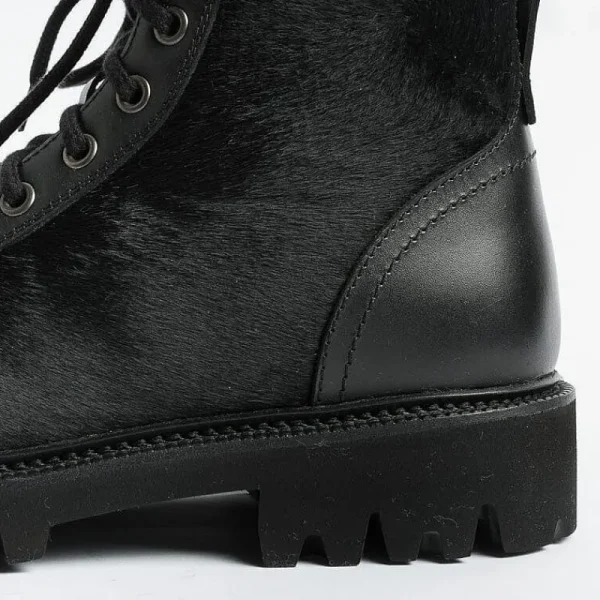 Women HENDERSON - Collezione Donna Combat Boots*Henderson - Amphibian - Tania - Black Calf