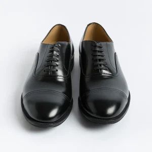 Men HENDERSON Wedding Shoes* - Francesina - 82303 - Black Calf Rubber Sole