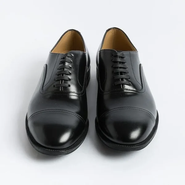 Men HENDERSON Oxfords* - Francesina - 82303 - Black Calf Rubber Sole