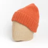 Women HOWLING Hats And Caps* - Cable Tartan Wool Hat - Jammy Orange