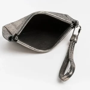 Women Jerome Dreyfuss Pochette* - Clic Clac Pochette - Silver Lame