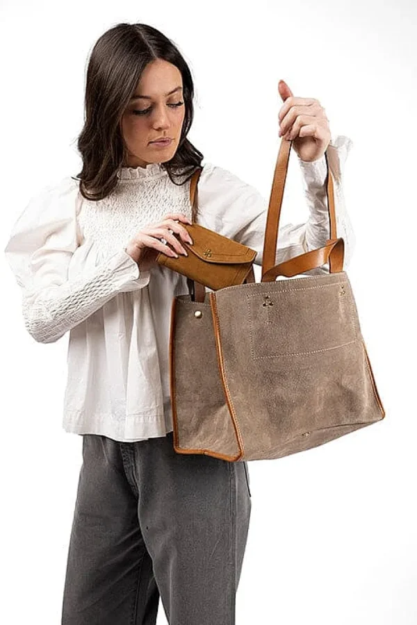 Women Jerome Dreyfuss Tote Bags* - Shoulder Bag - Leon M - Coconut