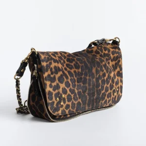 Women Jerome Dreyfuss Tote Bags*Jeromee Dreyfuss - Shoulder And Shoulder Bag - Bobi S - Leopard