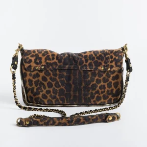 Women Jerome Dreyfuss Tote Bags*Jeromee Dreyfuss - Shoulder And Shoulder Bag - Bobi S - Leopard