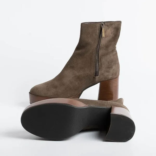 Women L'Arianna Ankle Boots*L 'Arianna - Ankle Boot - Tr1556 - Dark Brown Suede