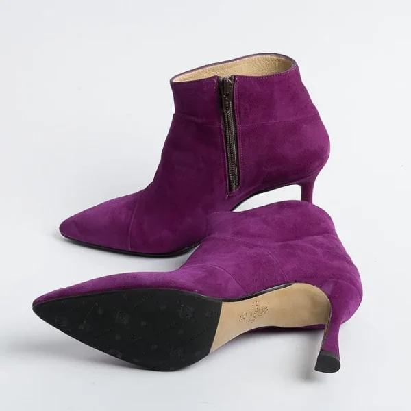 Women L'Arianna Ankle Boots*L' Arianna - Ankle Boot - Tr1672/Rt - Purple Suede