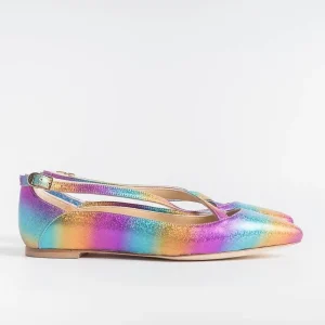 Women L'Arianna Ballerina*L 'Arianna - Ballerina Bl1218 - Multicolour Laminate