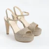 Women L'Arianna Sandals With Heel*L' Arianna - Sandals With Heel Ds1610 - Sirio Nude