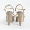 Women L'Arianna Ceremony - Shoes And Clutches*L' Arianna - Sandals With Heel Ds1610 - Sirio Nude