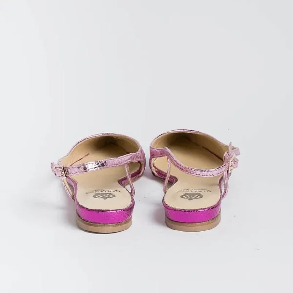 Women L'Arianna Slingbacks*L' Arianna - Sling Back - Ch2006 - Fuxia Laminated Snake