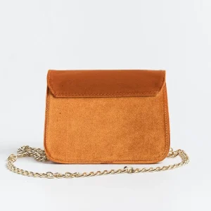 Women L'Arianna Clutch* - Bag - Lola - Orange Velvet