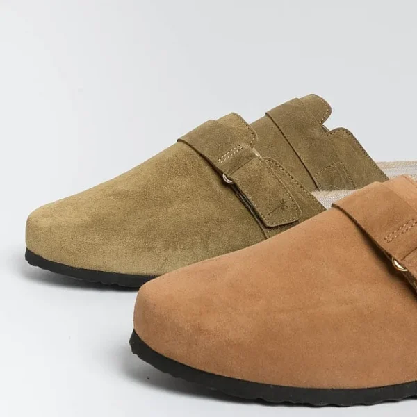 Women MANEBI Sabots And Sleepers* - Clog-Sleepers - Khaki