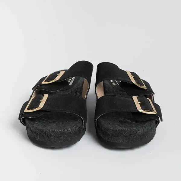 Women MANEBI Low Sandals* - Flat Sandals - Nordic Sandals - Black