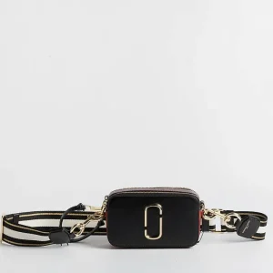 Women Marc Jacobs Mini Bags* - The Snapshot M0012007 - Black / Red