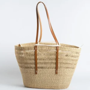 Women MUUÑ Tote Bags*Muun - Bicro Raffia Bag - Natural