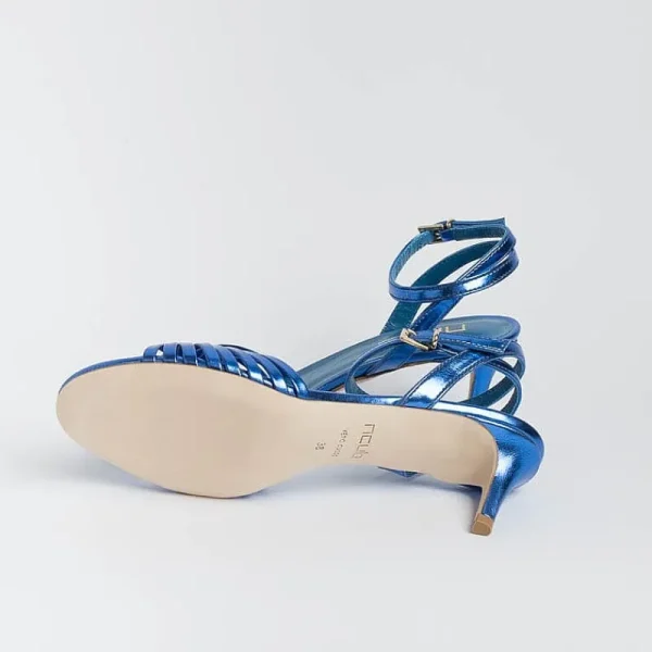 Women NCUB Sandals With Heel* - Sandals With Heels - Luna 21 - Bluette Laminate