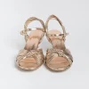 Women NCUB Wedding Shoes* - Sandals With Heels - Luna 22 - Pink Laminate