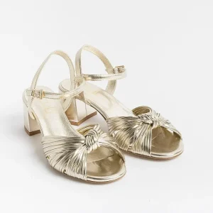 Women NCUB Sandals With Heel* - Sandals With Heels - Stefy 64 - Platinum Laminate