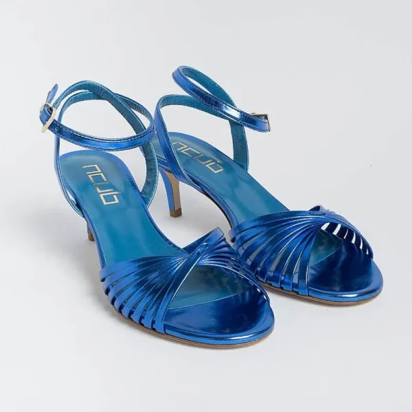 Women NCUB Sandals With Heel* - Sandals With Heels - Luna 21 - Bluette Laminate