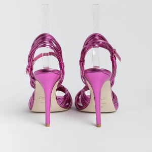 Women NCUB Sandals With Heel* - Sandals With Heels - Sole 20 - Laminated Fuchsia