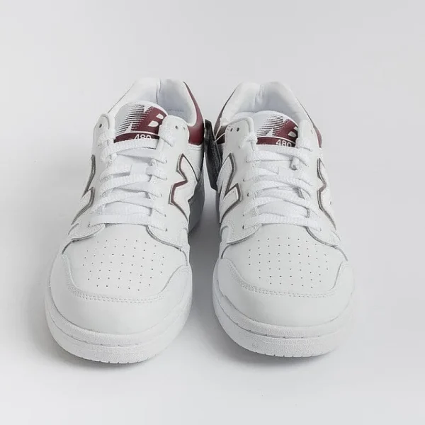 Men NEW BALANCE - Collezione Uomo Sneakers*New Balance - Sneakers Bb480Ldb - White Bordeaux