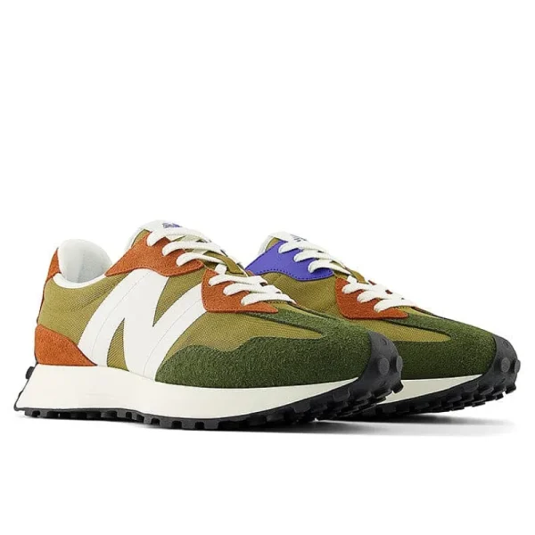 Women NEW BALANCE - Collezione Donna Sneakers*New Balance - Sneakers Ms327Hc - Green Orange