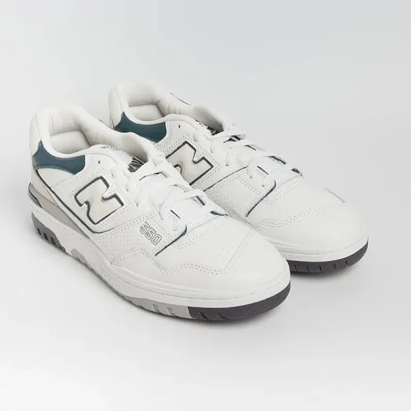 Men NEW BALANCE - Collezione Uomo Sneakers*New Balance - Unisex Sneakers Bb550Wcb - Petrol White