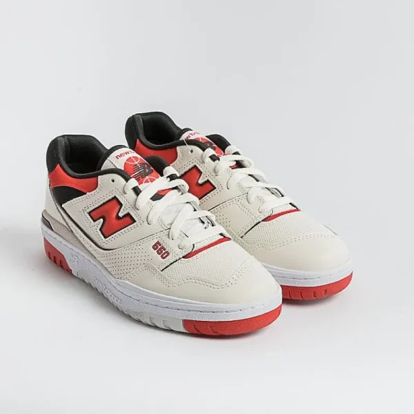 Men NEW BALANCE - Collezione Uomo Sneakers*New Balance - Unisex Sneakers Bb550Vtb - White Red