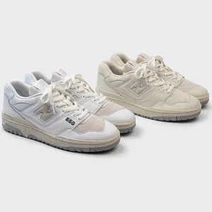 Men NEW BALANCE - Collezione Uomo Sneakers*New Balance - Unisex Sneakers Bb550Pwd - White Turtledove