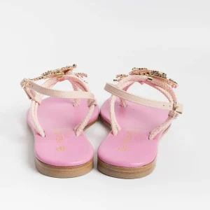 Women PAOLA FIORENZA Low Sandals* - Flat Thong Sandals - Ps370 - Pink