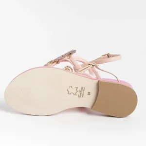 Women PAOLA FIORENZA Low Sandals* - Flat Thong Sandals - Ps370 - Pink