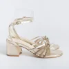 Women PAOLA FIORENZA Sandals With Heel* - Sandals With Heels - Fd13 - Gold