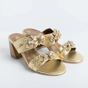 Women PAOLA FIORENZA Sandals With Heel* - Sandals With Heels - Fb901 - Amber