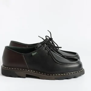 Men Paraboot Derby And Oxford Shoes* - 216715 - Derby Michael Rework/Marche - Lis Noir/Cafe