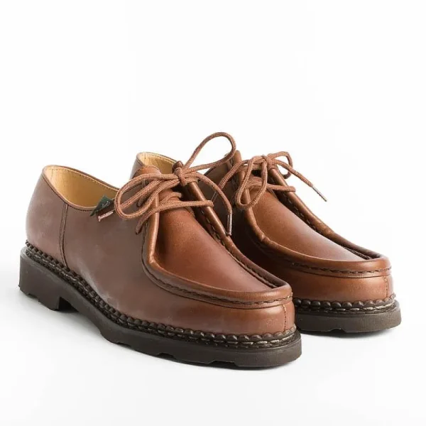 Women Paraboot Derby And Oxford Shoes* - 721203 - Lace Up Michael Griff - Lis Marron