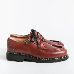 Women Paraboot Derby And Oxford Shoes* - 212306 - Lace-Up Beaubourg/Griff - Lis Rouge/Red