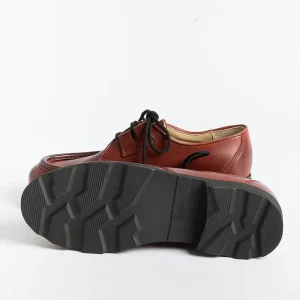 Women Paraboot Derby And Oxford Shoes* - 212306 - Lace-Up Beaubourg/Griff - Lis Rouge/Red