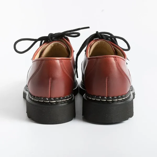 Women Paraboot Derby And Oxford Shoes* - 212306 - Lace-Up Beaubourg/Griff - Lis Rouge/Red