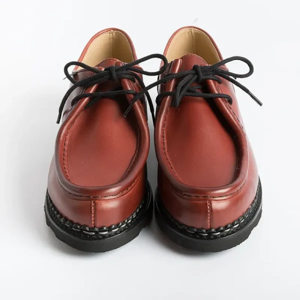 Women Paraboot Derby And Oxford Shoes* - 088606 - Lace-Up Michael Griff - Lis Rouge/Red