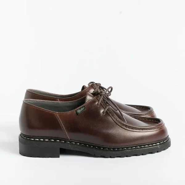 Men Paraboot Derby And Oxford Shoes* - 210703 -Derby Michael - Lis Ecorce Cognac