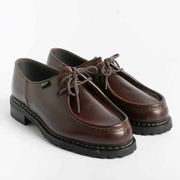 Men Paraboot Derby And Oxford Shoes* - 210703 -Derby Michael - Lis Ecorce Cognac