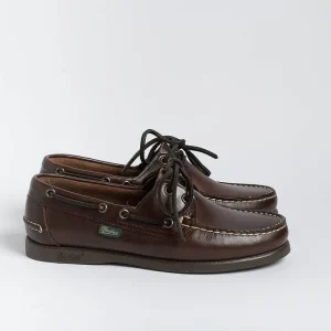 Women Paraboot Derby And Oxford Shoes* - Barth F/Marine -Laced 190818 - Marron Lis America