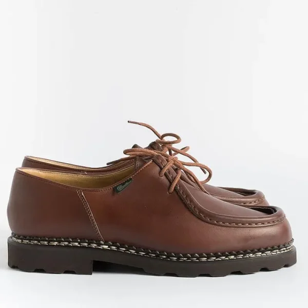 Men Paraboot Derby And Oxford Shoes* - Derby 715603 - Michael/Marche Ii - Lis Brown